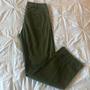 J.CREW chino high rise pants.